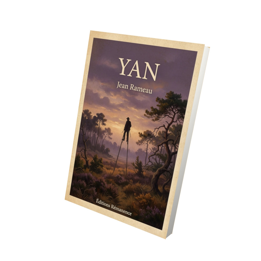 Livre Yan - Jean Rameau - Vue 3D - Editions Remanence