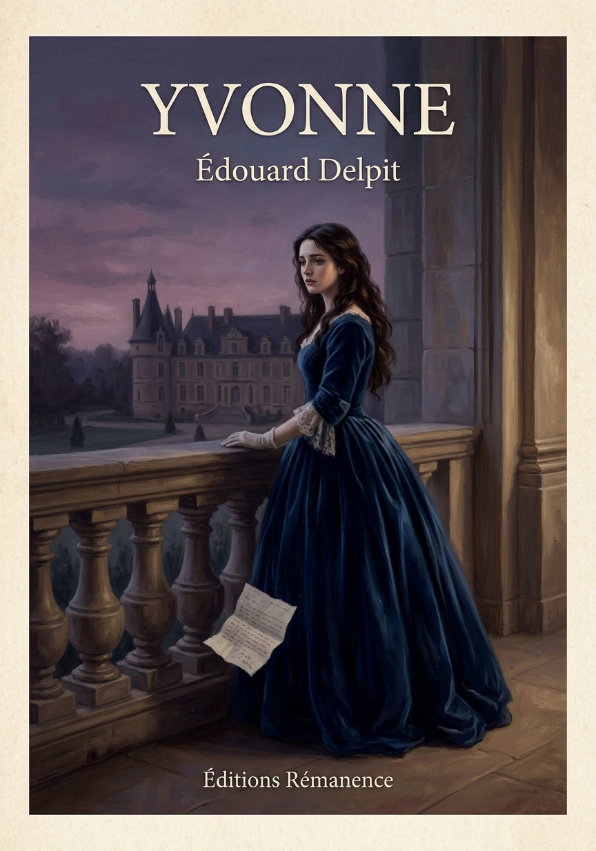 Yvonne - Édouard Delpit (Couverture)