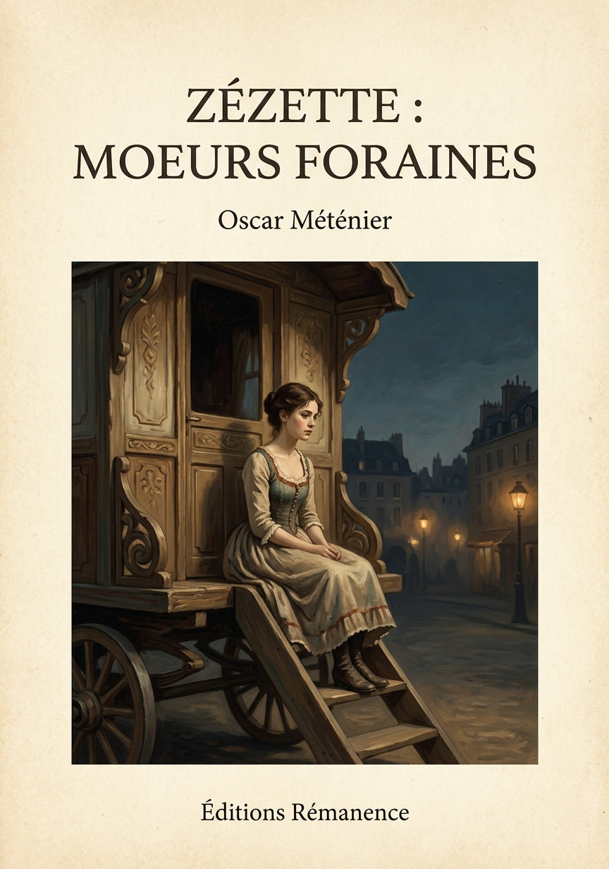 Zézette : moeurs foraines - Oscar Méténier (Couverture)