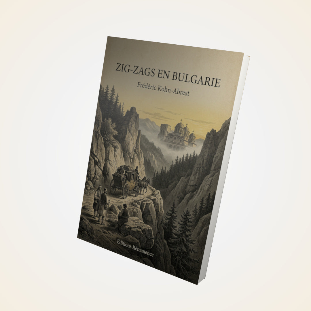 Livre Zig-zags en Bulgarie - Frédéric Kohn-Abrest - Couverture 3D