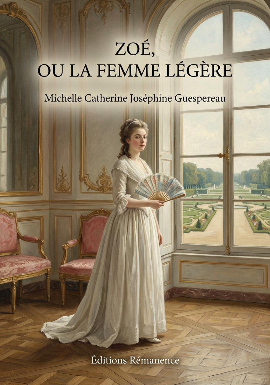 Livre Zoé, ou La Femme légère par Michelle Catherine Joséphine Guespereau - Couverture - Editions Remanence