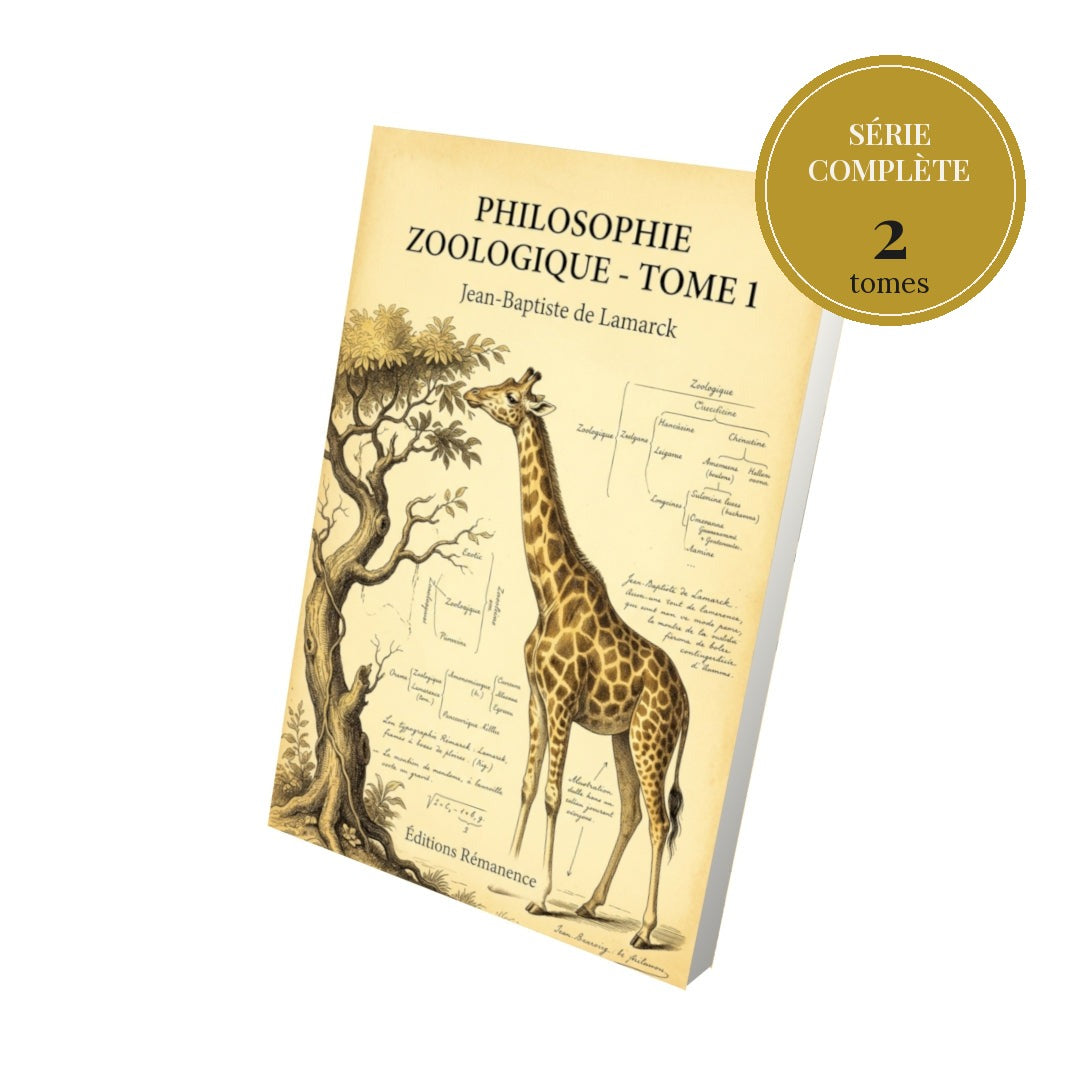 Philosophie zoologique – série complète en 2 tomes