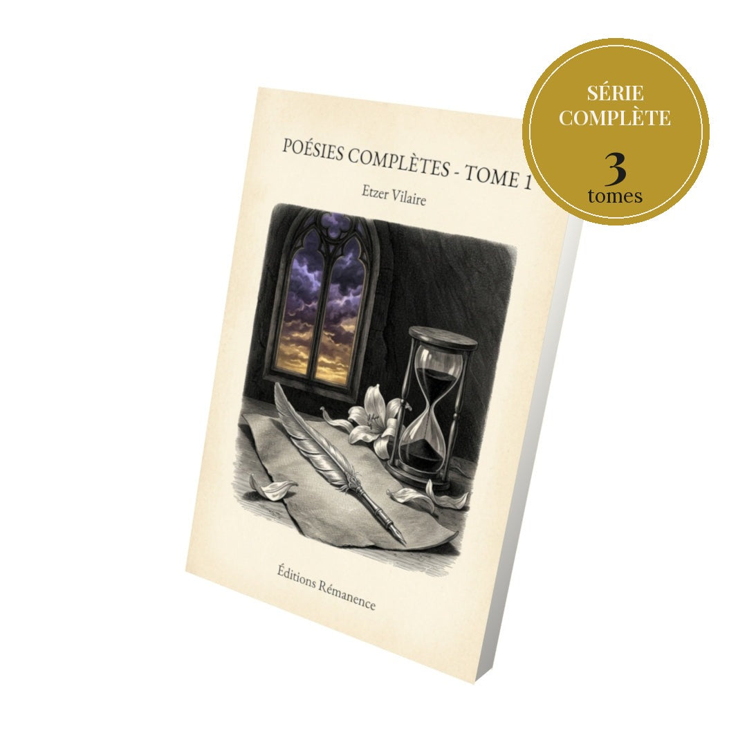 Poésies complètes – série complète en 3 tomes