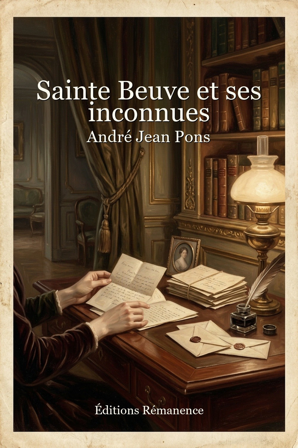 Couverture a plat de Sainte Beuve et ses inconnues – André Jean Pons