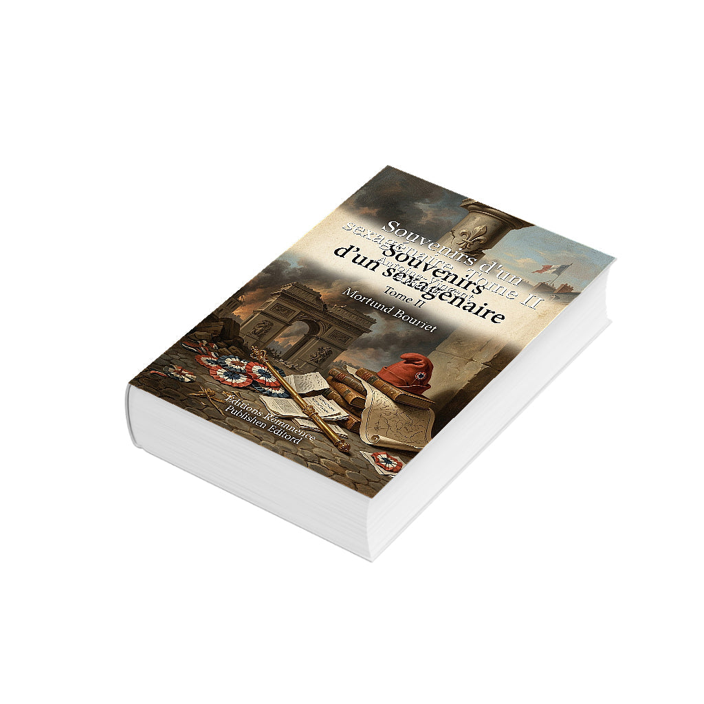 Couverture 3D de Souvenirs d'un sexagénaire, Tome II – Antoine-Vincent Arnault