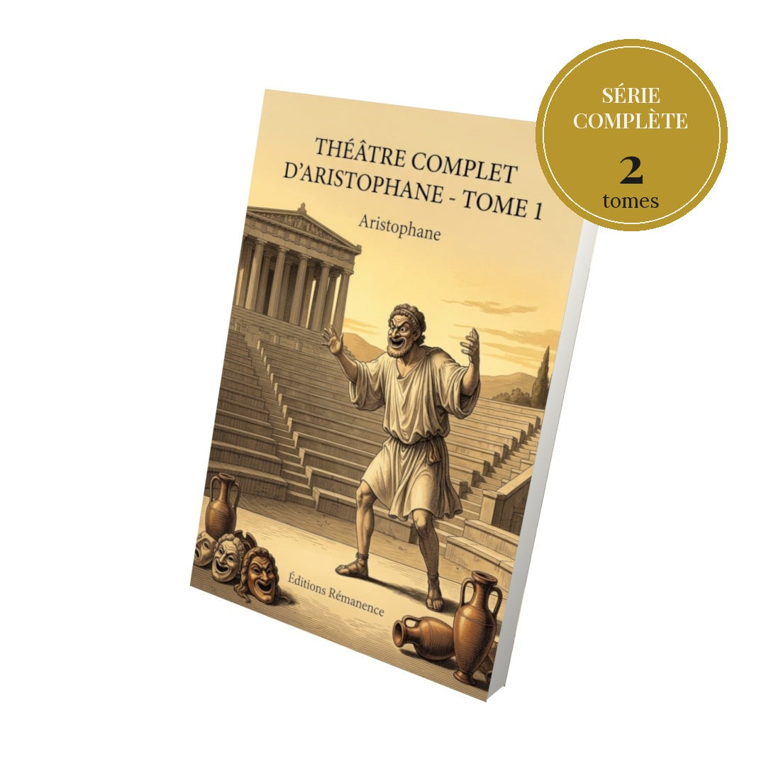 Théâtre complet d’Aristophane – série complète en 2 tomes