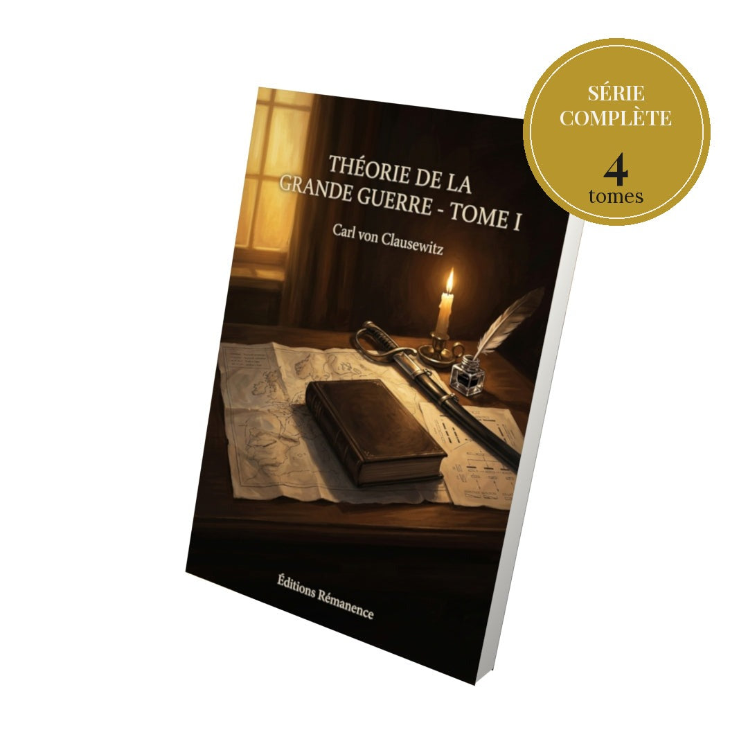 Théorie de la grande guerre – série complète en 4 tomes