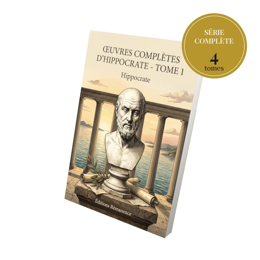 Œuvres complètes d’Hippocrate – série complète en 4 tomes
