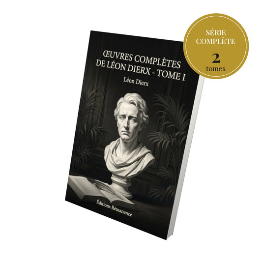 Œuvres complètes de Léon Dierx – série complète en 2 tomes