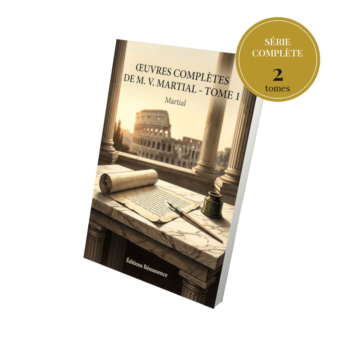 Œuvres complètes de M. V. Martial – série complète en 2 tomes