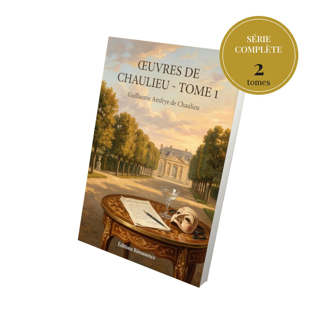 Œuvres de Chaulieu – série complète en 2 tomes