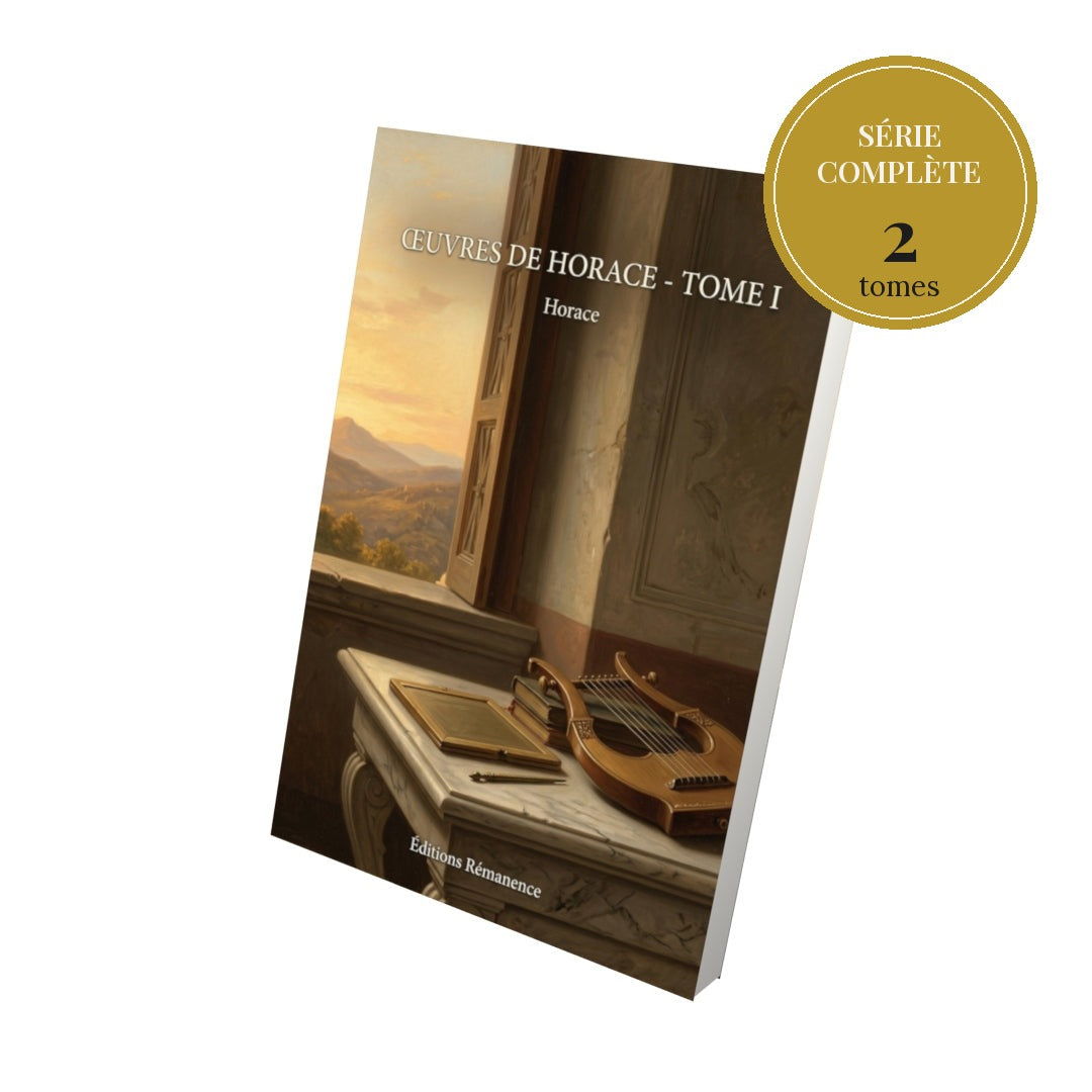 Œuvres de Horace – série complète en 2 tomes