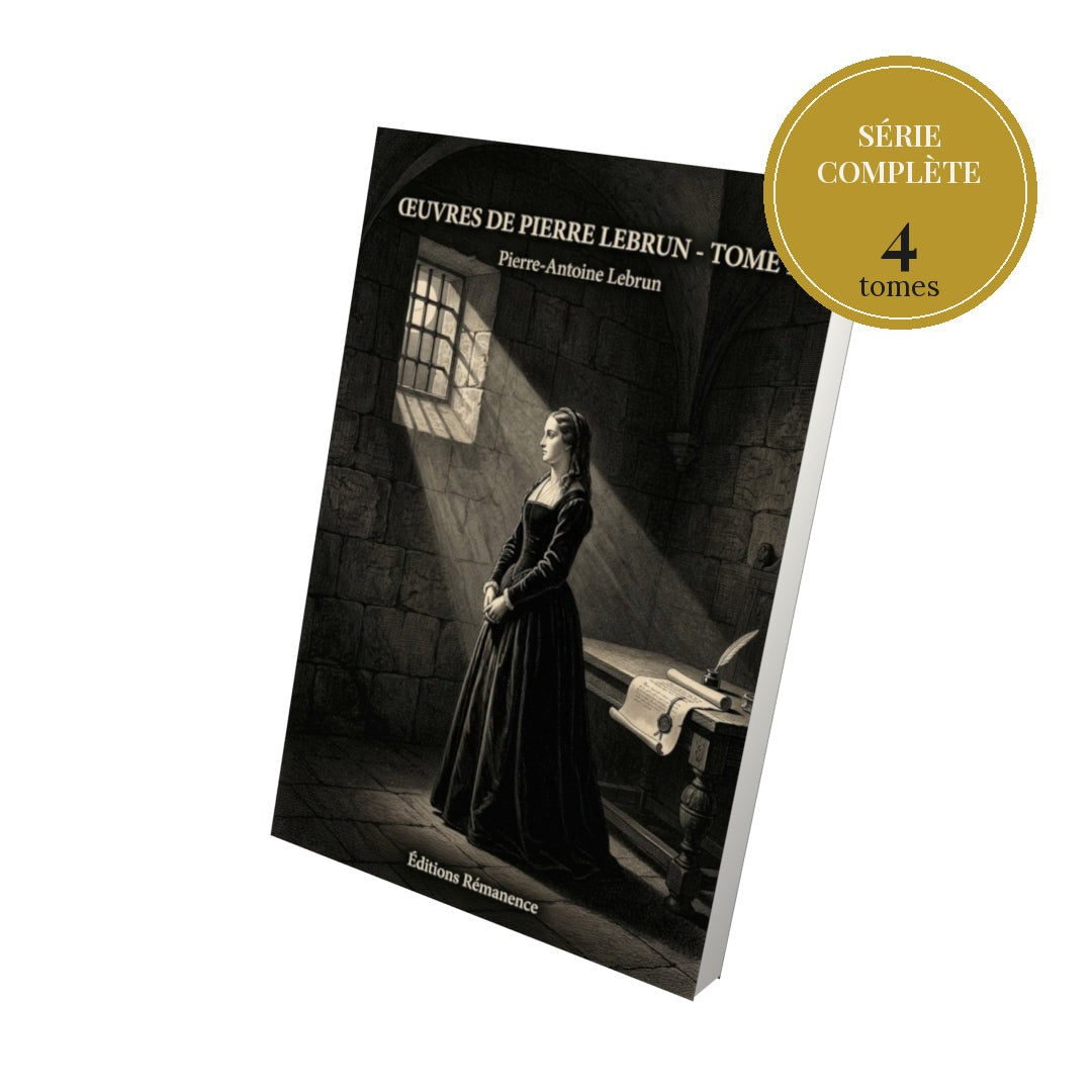 Œuvres de Pierre Lebrun – série complète en 4 tomes