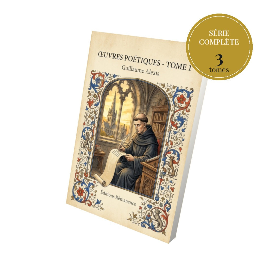 Œuvres poétiques – série complète en 3 tomes